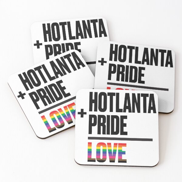 Item preview, HOTLANTA + PRIDE = LOVE designed and sold by LOVE+LOVE Design.