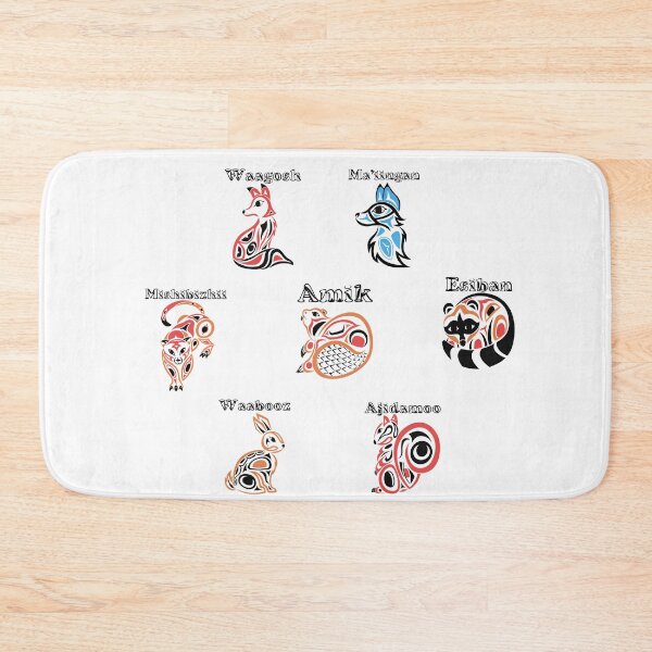Item preview, Ojibwe Land Mammals 01 designed and sold by KendraHowland.