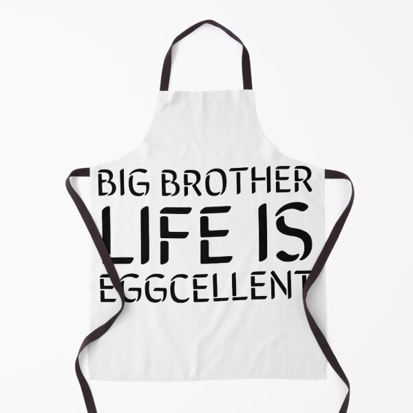 Item preview, Big Brother Life Is Eggcellent- Black designed and sold by Designs By YL.