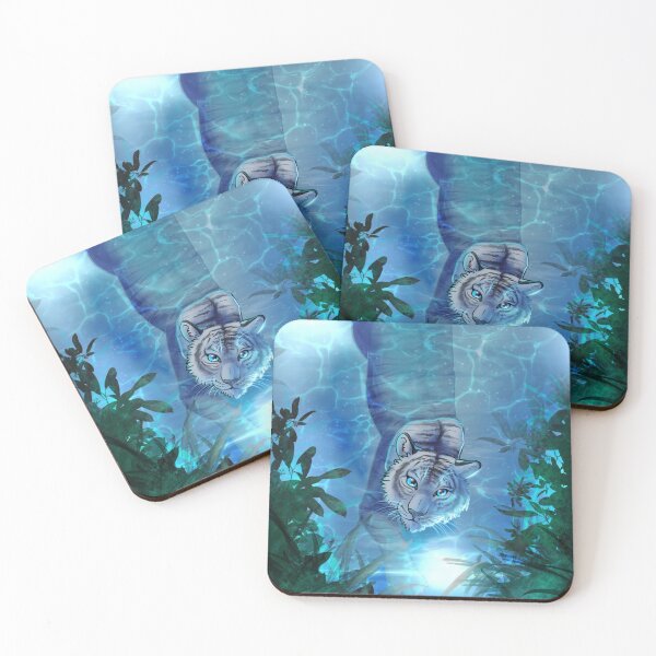 Item preview, Ocean Eyes White Tiger  designed and sold by jinxyshinx.