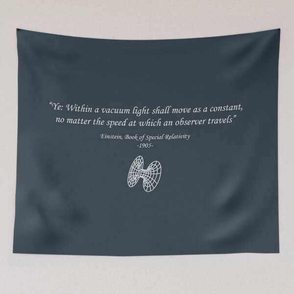 Item preview, Satirical Einstein Special Relativity - Dark designed and sold by DeepSpaceDesigns.