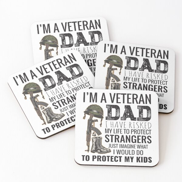 Item preview, I'm A Veteran Dad I Have Risked My Life To Protect Strangers Just Imagine What I would Do To Protect My Kids designed and sold by mdnrsakib.