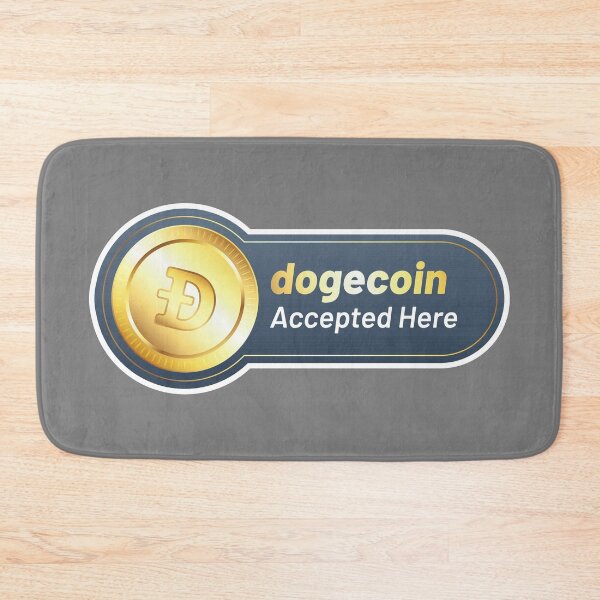 Item preview, Dogecoin Accepted Here designed and sold by AeroAstro.