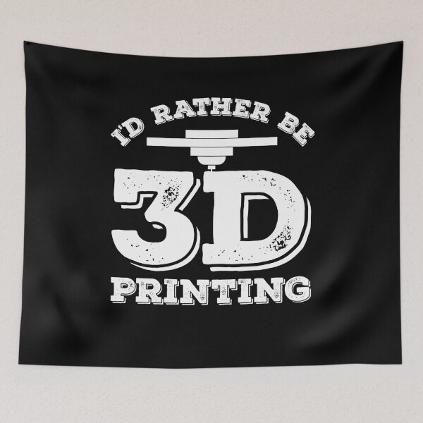 Item preview, I'd rather be 3D printing designed and sold by inkedtee.