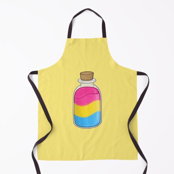 Item preview, Pansexual Pride colored Sand Bottle designed and sold by Floramisu.