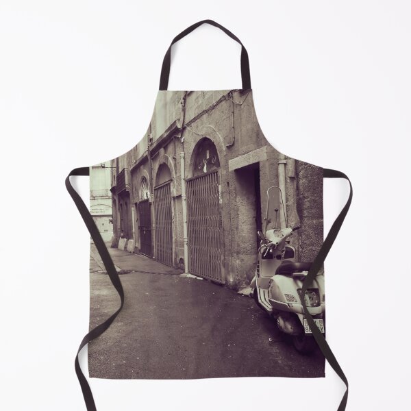 Item preview, Vintage Scooter in Narrow Street of Montpellier, France designed and sold by CarolinaReina.