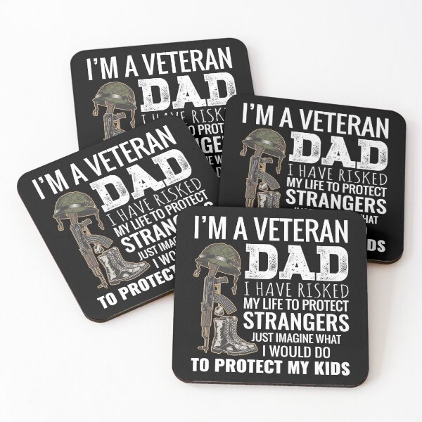 Item preview, I'm A Veteran Dad I Have Risked My Life To Protect Strangers Just Imagine What I would Do To Protect My Kids designed and sold by mdnrsakib.