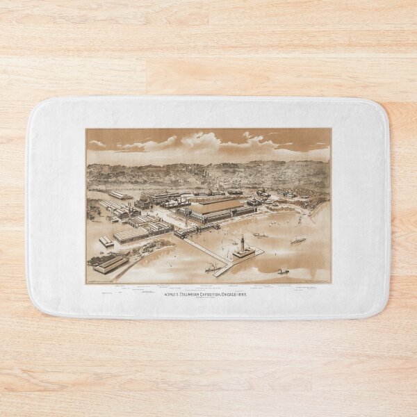 Item preview, World's Columbian Exposition - Chicago 1893 - Bird's Eye View designed and sold by warishellstore.