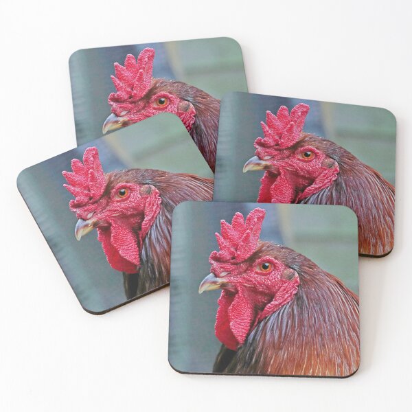 Item preview, Rooster or Cockerel portrait designed and sold by BryanDevon.