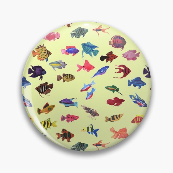 Item preview, Tropical Aquarium Fishes (choose your own background color) designed and sold by Jedi-Artist.