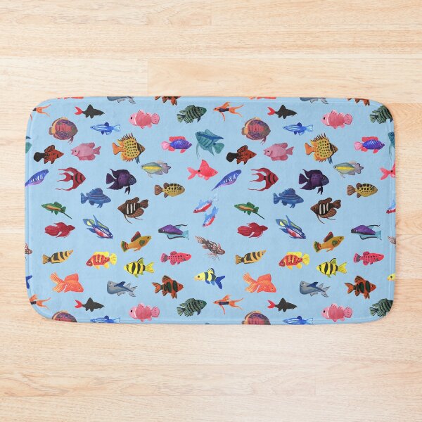 Item preview, Tropical Aquarium Fishes (choose your own background color) designed and sold by Jedi-Artist.