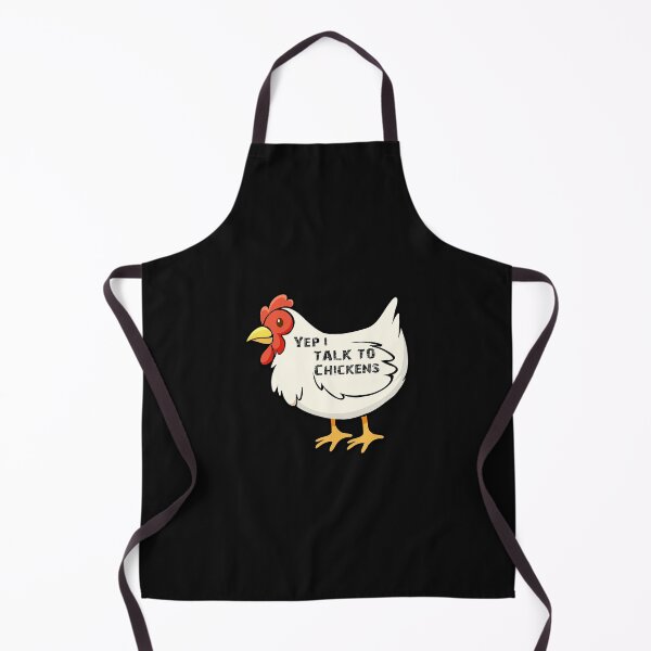 Item preview, Yep I Talk To Chickens , Cute Chicken Buffs designed and sold by oussimakh.