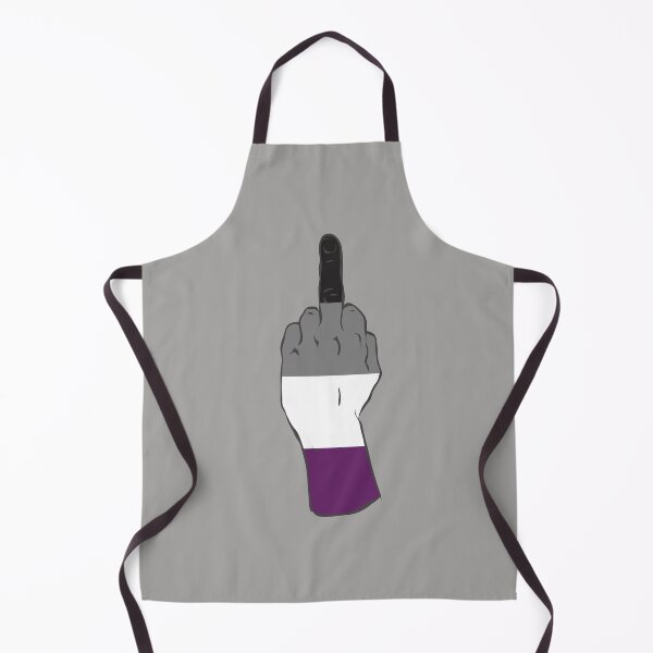 Item preview, Ace Pride Middle Finger designed and sold by Alrkeaton.