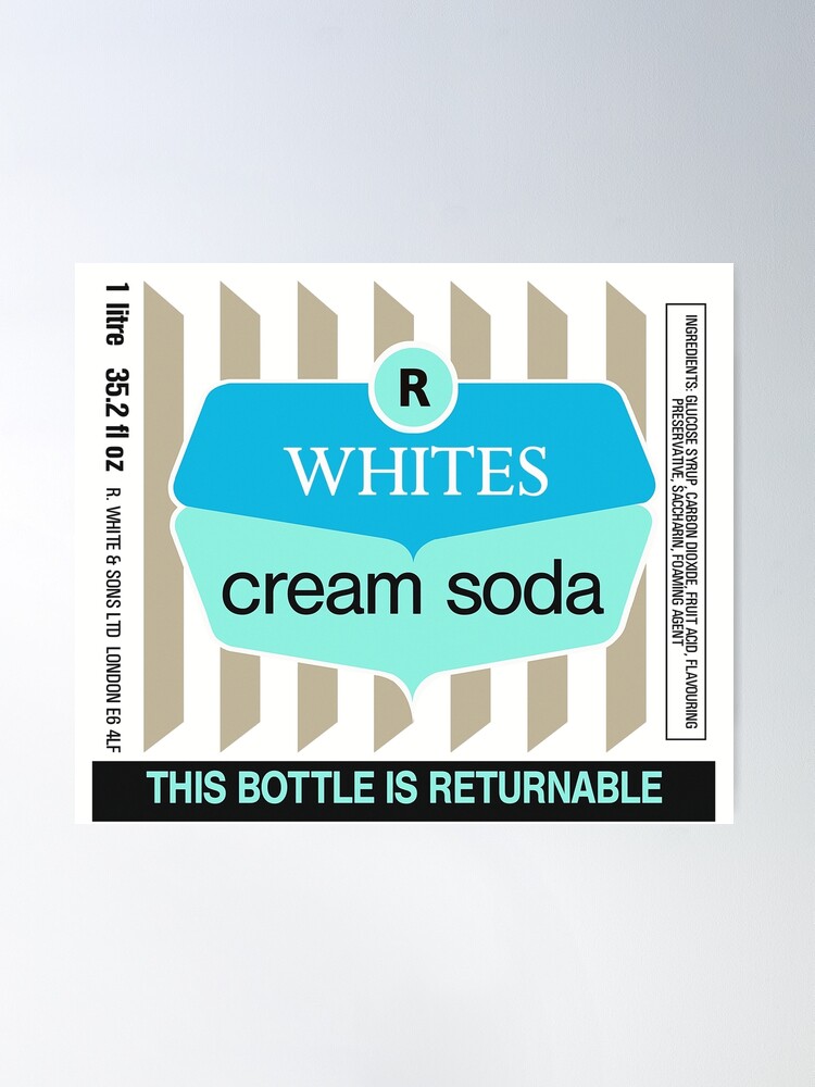 Cream soda ポスター fposter,large,wall_texture,