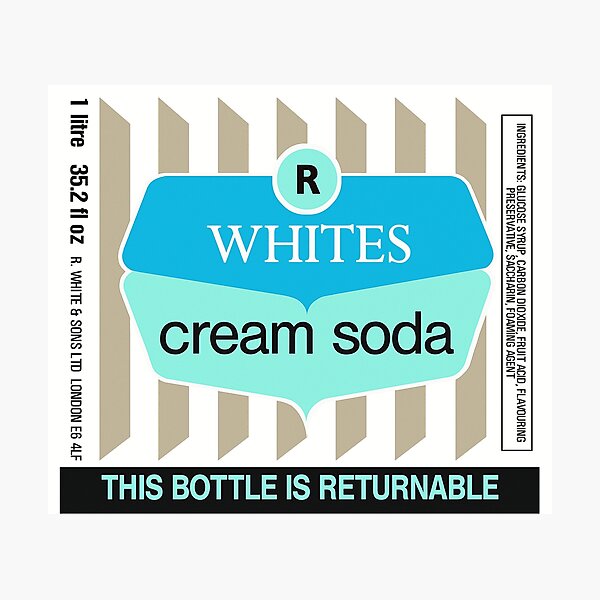 Aperçu de l'œuvre Soda à la crème R Whites créée et vendue par beastmustdie.