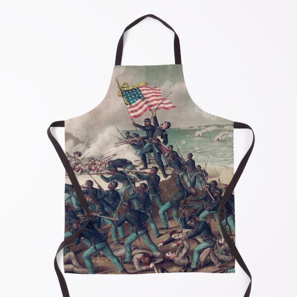 Item preview, Storming Fort Wagner - 54th Massachusetts - Civil War designed and sold by warishellstore.