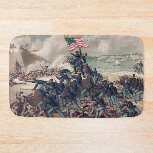 Item preview, Storming Fort Wagner - 54th Massachusetts - Civil War designed and sold by warishellstore.