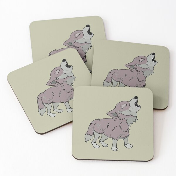 Item preview, Cute Howling Wolf designed and sold by tryinart.