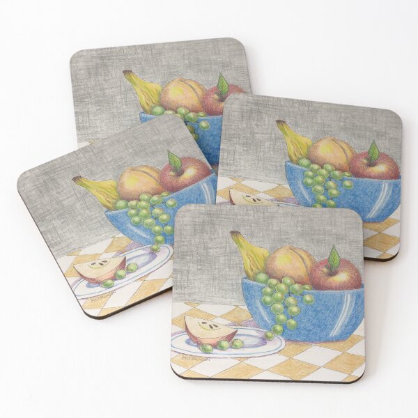 Item preview, Blue Fruit Bowl designed and sold by mandyk8.