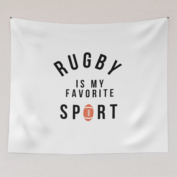 Artikelvorschau, Rugby ist mein Lieblingssport Rugby ist mein Lieblingssport Racerback entworfen und verkauft von MerlinTea.