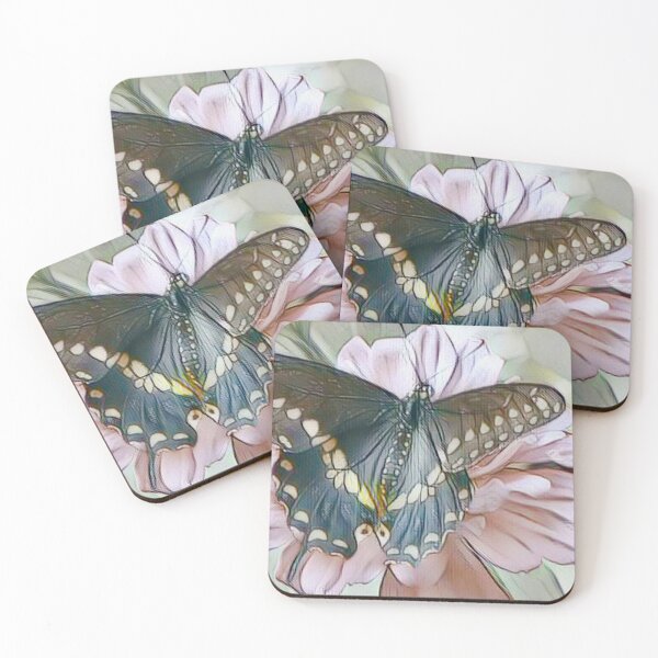 Item preview, Black Swallowtail Butterfly Drawn Lightly designed and sold by JinjerS.