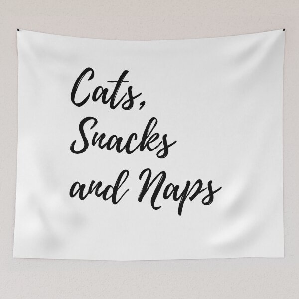 Item preview, Cats, Snacks, and Naps designed and sold by LaceRenee.