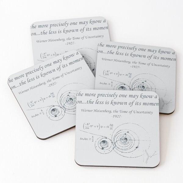 Item preview, Satirical Heisenberg Uncertainty Principle - Light designed and sold by DeepSpaceDesigns.