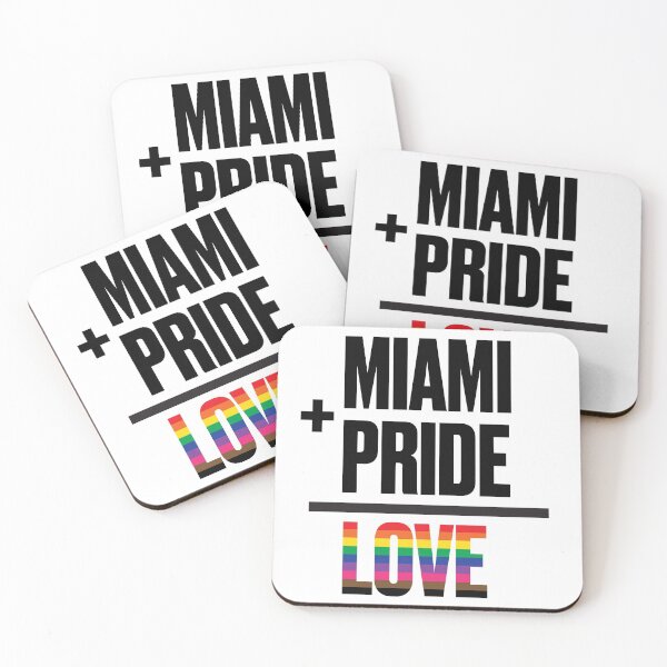 Item preview, MIAMI + PRIDE = LOVE designed and sold by LOVE+LOVE Design.