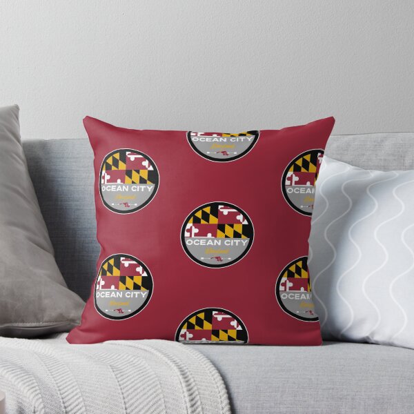 Item preview, Ocean City Maryland State Flag Badge MD Pride designed and sold by palmettodigital.