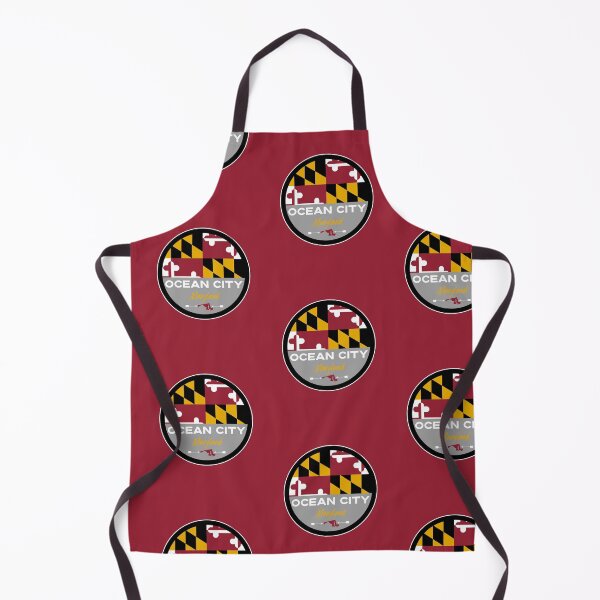 Item preview, Ocean City Maryland State Flag Badge MD Pride designed and sold by palmettodigital.