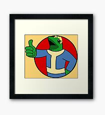 Dat Vault Boi Framed Print
