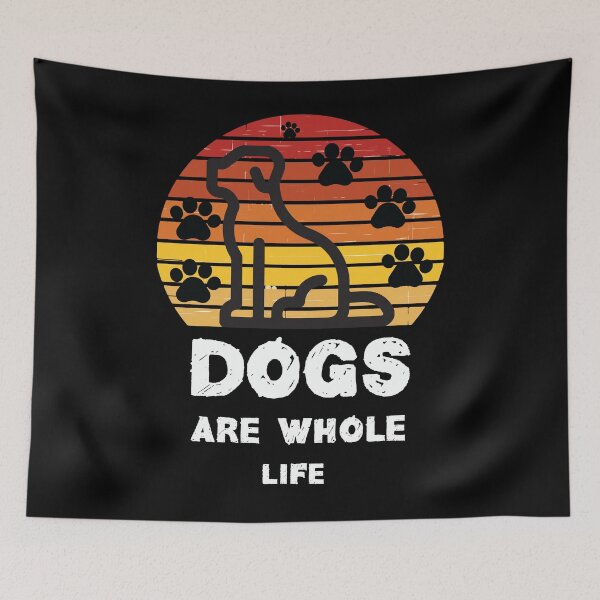 Item preview, dogs are whole life  - vintage dog , 90s dog ,  boys dog ,  hunting dog,  80s dog, 1990s dog, 1990s puppy,  girls puppy , girls school,  dog summer  designed and sold by FELTA.