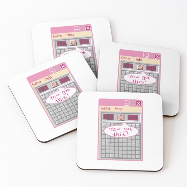 Item preview, You got this - Retro - Smiley - Minesweeper - Cute  designed and sold by rockicide.