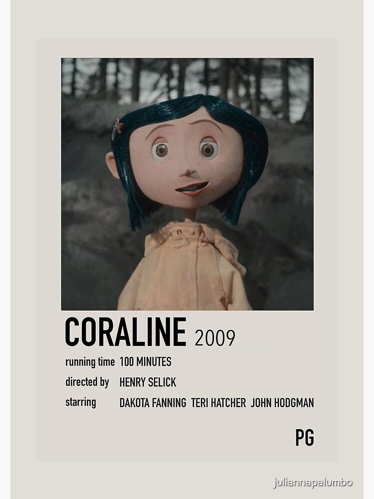 coraline  Halloween movie poster, Film posters minimalist, Movie posters  minimalist