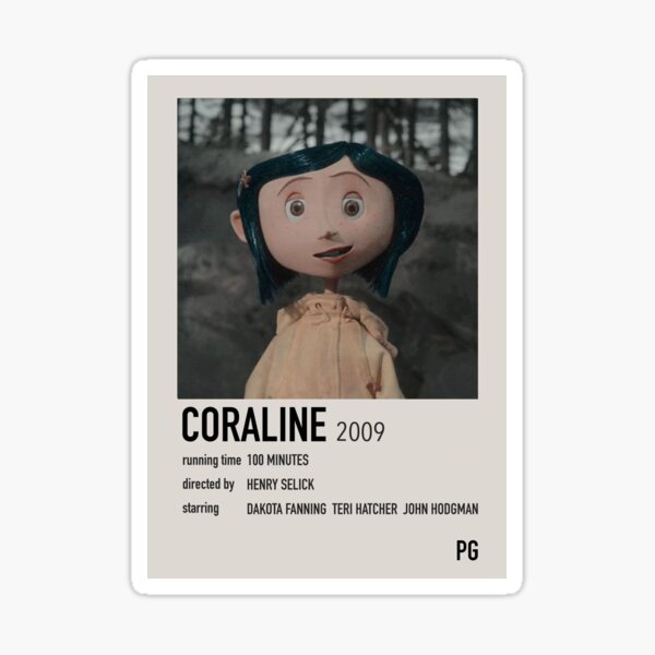 Artikel-Vorschau von Coraline Filmplakat, designt und verkauft von juliannapalumbo.