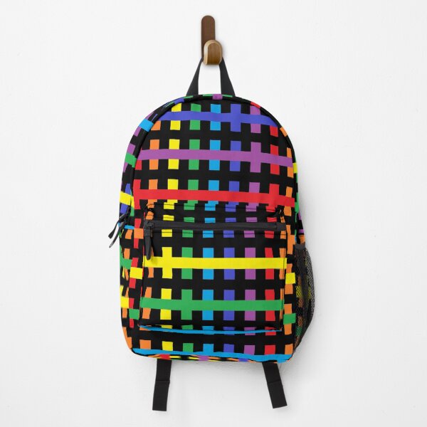 Item preview, Abstract Rainbow and Black   designed and sold by lornakay.