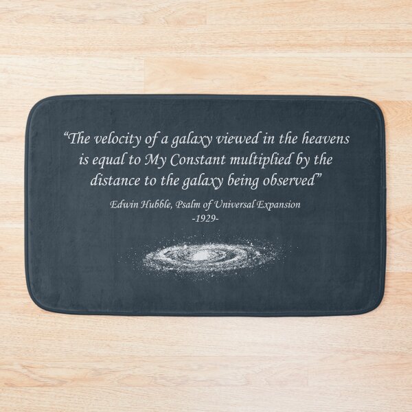 Item preview, Satirical  Hubble Quote - Dark designed and sold by DeepSpaceDesigns.
