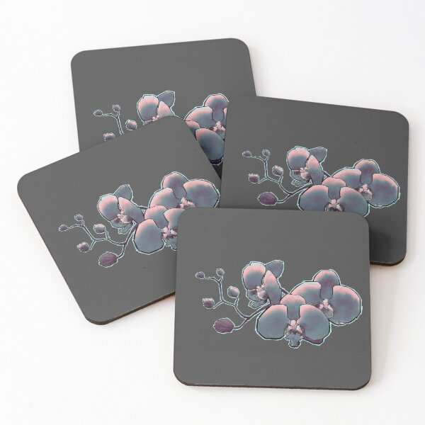 Item preview, dark orchid flower blooming designed and sold by weilertsen.