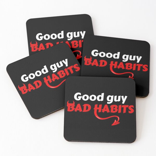 Item preview, Good guy with bad bad habits - devil horns and tail designed and sold by Try-It.
