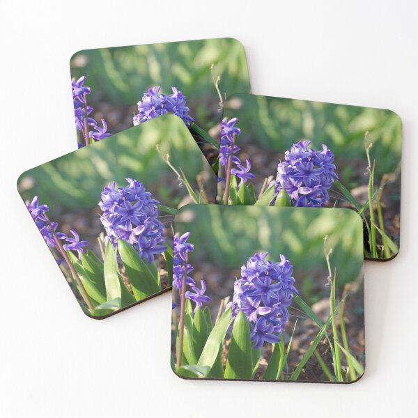Item preview, Small purple hyacinth at sunrise designed and sold by silverwheelarts.