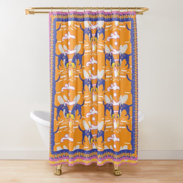 Rockhound pattern Shower Curtain
