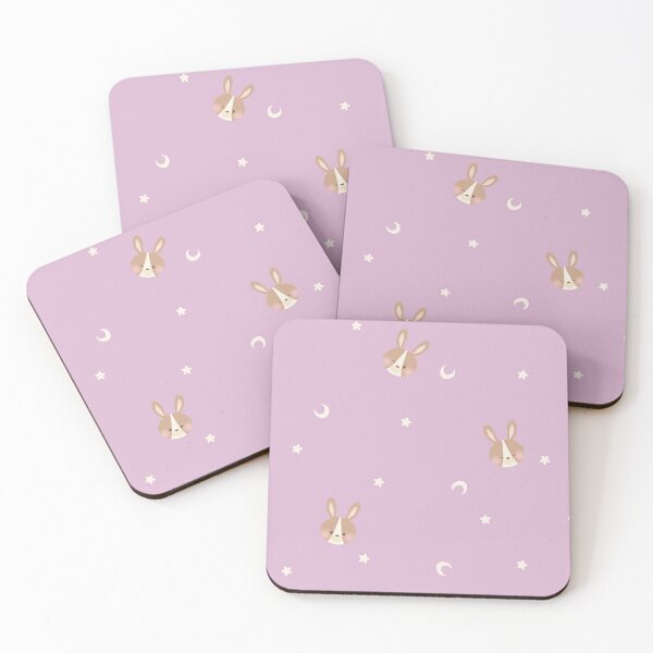 Artikelvorschau, Space Bunnies Heads 2 - Lila entworfen und verkauft von gabriellejean.
