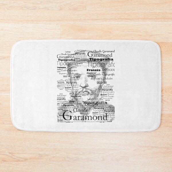 Item preview, Garamond typographic design designed and sold by Robert Millán García.