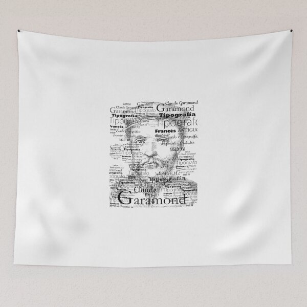 Item preview, Garamond typographic design designed and sold by Robert Millán García.