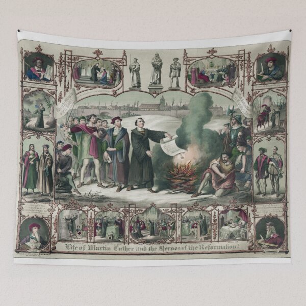 Item preview, Life Of Martin Luther and The Heroes Of The Reformation - 1874 designed and sold by warishellstore.