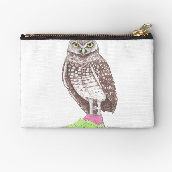 Item preview, Burrowing Owl in Crocs designed and sold by JimsBirds.