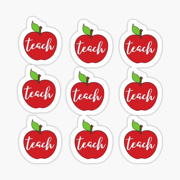 Artikel-Vorschau von Lehren | Apple, Lehrer, designt und verkauft von R-reflections.