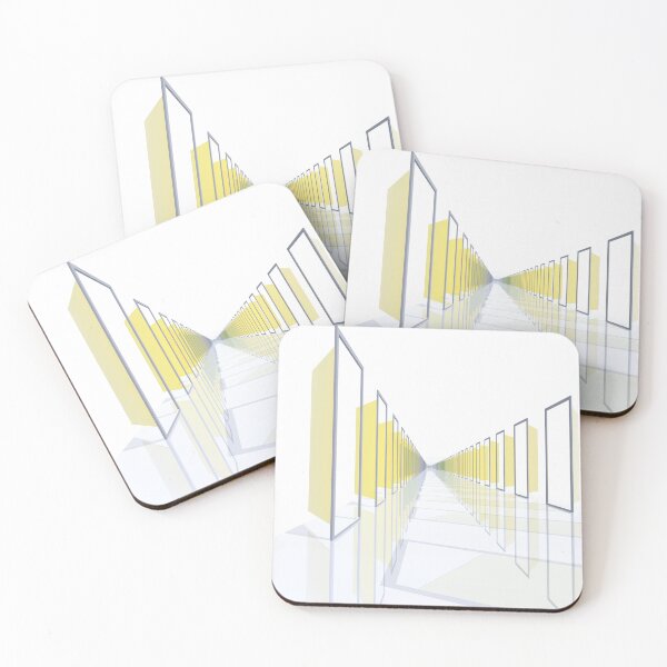 Item preview, White straight corridor designed and sold by pixgraf.