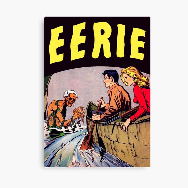 Item preview, Eerie Cover | Vintage Comic designed and sold by RosarioDesigns.