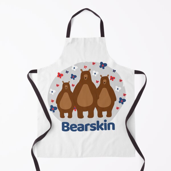 Item preview, Colorful and Beautiful Bears with flowers and Phrase " Bearskin" designed and sold by MoninasArt.